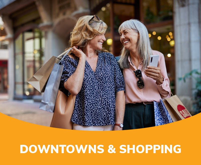 Downtowns & Shopping
